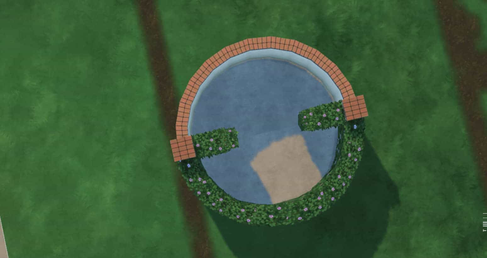 Sims 4: How to build round rooms and curved walls, sorta