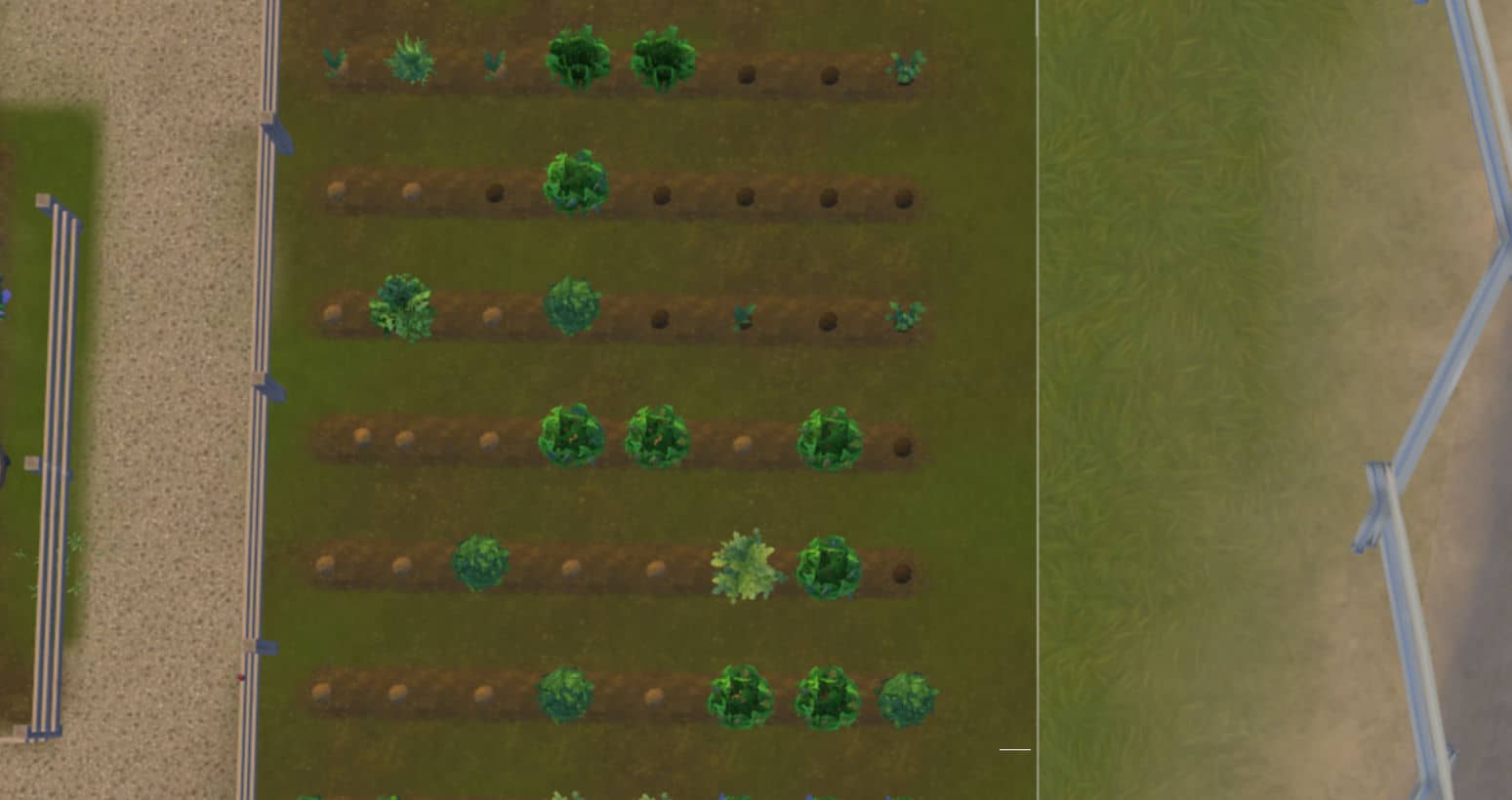 Simple gardening CC for The Sims 4 to save you hours