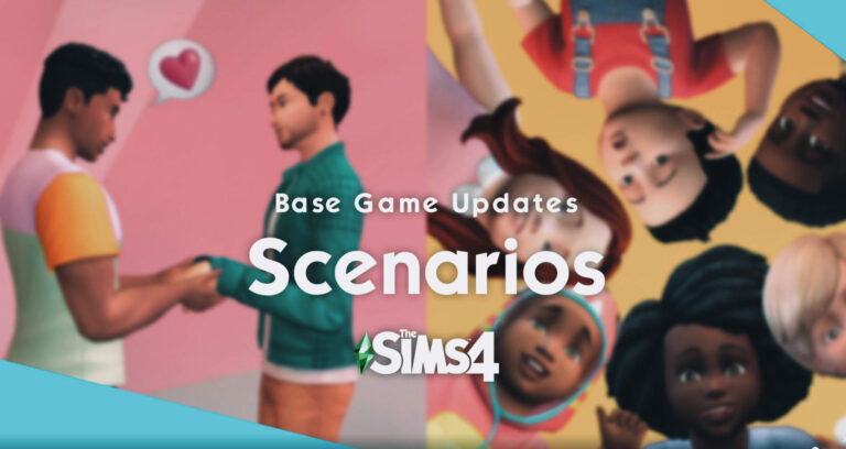 sims 4 scenarios update 2021