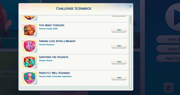 sims 4 access all scenarios mods